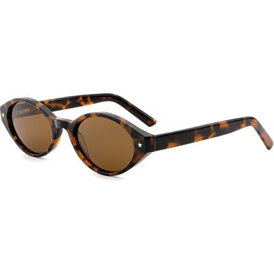VeyRey acetátové sluneční brýle polarizační Aest, leopard obruba, hnědá skla VeyRey acetátové sluneční brýle polarizační Aest, leopard obruba, hnědá skla