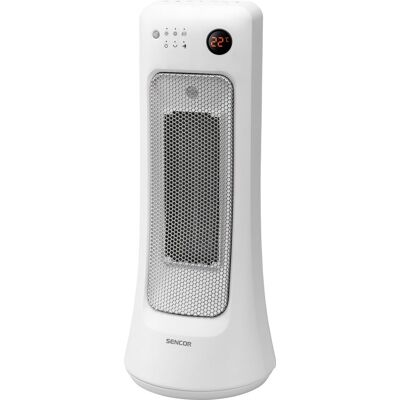 Keramický ohřívač Sencor SFH 8019WH - 1200/2000W - Bílý - Topení Keramický ohřívač Sencor SFH 8019WH - 1200/2000W - Bílý - Topení
