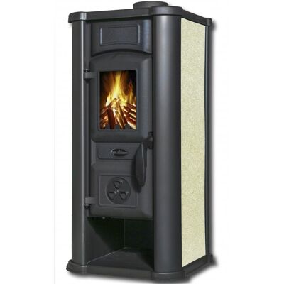 Tim Sistem DIANA ECO, 4.73 kW, vývod - horní, 120 mm, na tuhé palivo, bez výměníku , béžové Tim Sistem DIANA ECO, 4.73 kW, vývod - horní, 120 mm, na tuhé palivo, bez výměníku , béžové