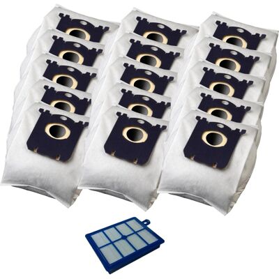 KOMA sada příslušenství SB02S pro vysavače Electrolux, AEG, Philips, 15 sáčků, 1 Hepa filtr KOMA sada příslušenství SB02S pro vysavače Electrolux, AEG, Philips, 15 sáčků, 1 Hepa filtr
