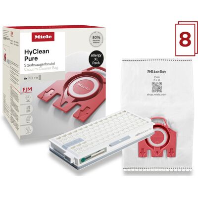 Miele Allergy HyClean Pure FJM XL – 8ks + HEPA filtr Miele Allergy HyClean Pure FJM XL – 8ks + HEPA filtr