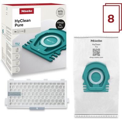 Miele Allergy HyClean Pure TU XL - 8 ks + HEPA filtr Miele Allergy HyClean Pure TU XL - 8 ks + HEPA filtr
