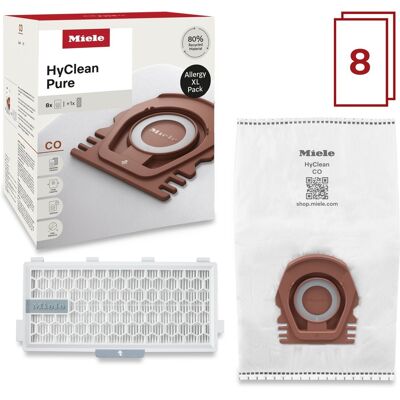 Miele Allergy HyClean Pure CO XL - 8 ks + HEPA filtr Miele Allergy HyClean Pure CO XL - 8 ks + HEPA filtr