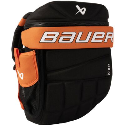 Bauer Glove YTH černo-oranžový Bauer Glove YTH černo-oranžový