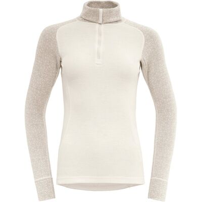 DEVOLD Duo Active Merino 205 Z.Neck Wmn, Raw White, XS DEVOLD Duo Active Merino 205 Z.Neck Wmn, Raw White, XS