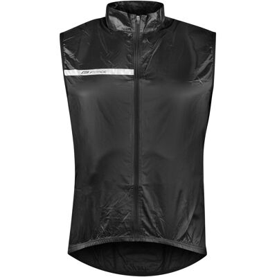 Force Windpro, plná záda, černá M Force Windpro, plná záda, černá M