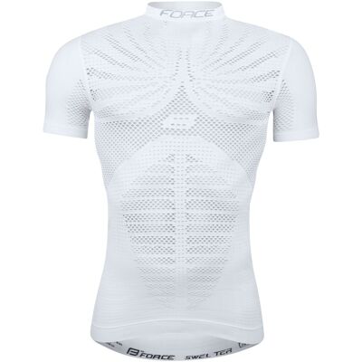 Force Swelter triko funkční krátký rukáv, bílé XL-XXL Force Swelter triko funkční krátký rukáv, bílé XL-XXL