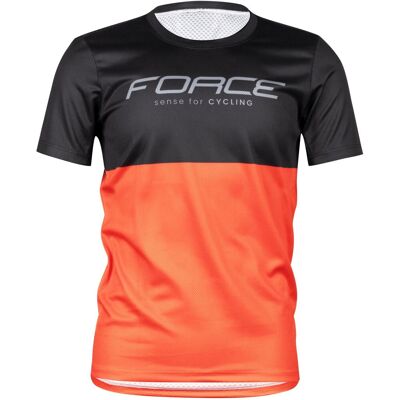 Force Kid MTB Cheery dres černo-oranžový 154-164 Force Kid MTB Cheery dres černo-oranžový 154-164
