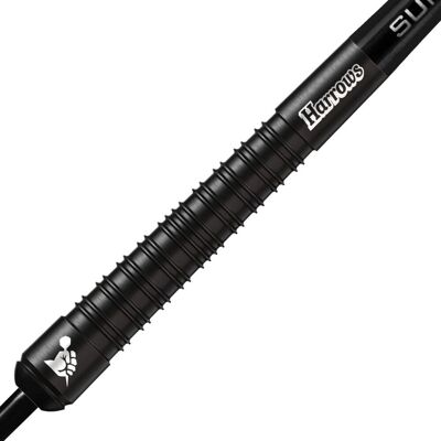 Harrows Steel Supergrip Black - 21 g Harrows Steel Supergrip Black - 21 g