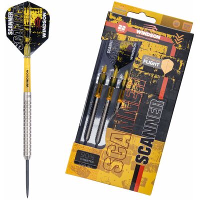 Windson tungsten set Scanner Yellow Steel 22 g Windson tungsten set Scanner Yellow Steel 22 g