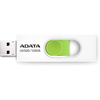 ADATA UV320 128GB, bílo-zelená ADATA UV320 128GB, bílo-zelená