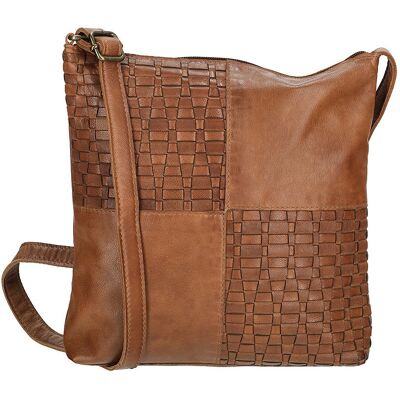Enrico Benetti Sicily leather crossbody bag cognac Enrico Benetti Sicily leather crossbody bag cognac