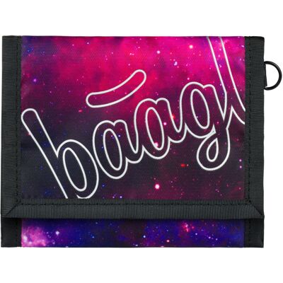 BAAGL Peněženka Galaxy fialová BAAGL Peněženka Galaxy fialová