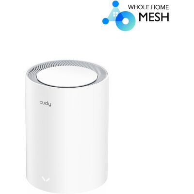 CUDY AX3000 Wi-Fi 6 Mesh 2,5Gb Solution, bílý (1-pack) CUDY AX3000 Wi-Fi 6 Mesh 2,5Gb Solution, bílý (1-pack)