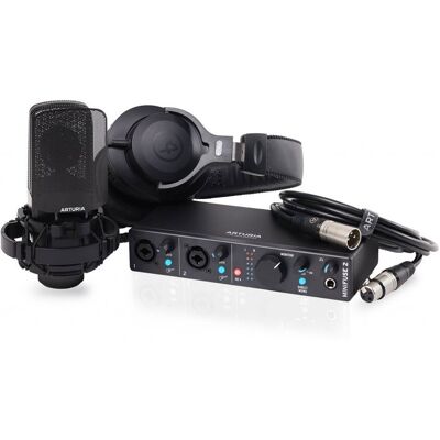 Arturia MiniFuse Recording Pack Black Arturia MiniFuse Recording Pack Black