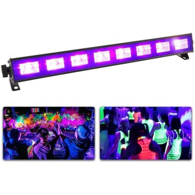 BeamZ BUV93 BAR 8 × 3W UV LEDs BeamZ BUV93 BAR 8 × 3W UV LEDs