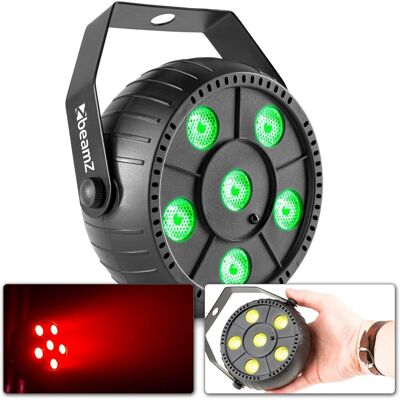 BeamZ PLP10 Bateriový Party Par 6 × 2 W RGB BeamZ PLP10 Bateriový Party Par 6 × 2 W RGB
