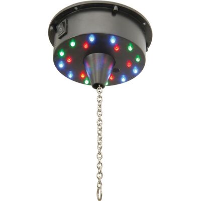 QTX MBM-101 Motor pro zrcadlové koule s LED diodami, 6 ot./min QTX MBM-101 Motor pro zrcadlové koule s LED diodami, 6 ot./min