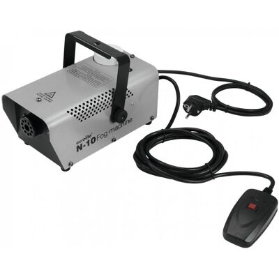 EuroLite N-10 výrobník mlhy, stříbrný EuroLite N-10 výrobník mlhy, stříbrný