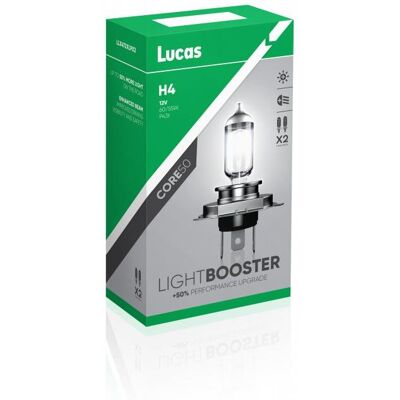 Lucas LightBooster H4 12V 60/55W +50% sada 2ks Lucas LightBooster H4 12V 60/55W +50% sada 2ks