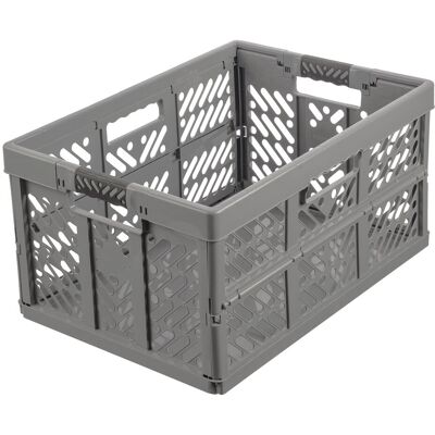 KEEEPER Skládací skladovací box světle stříbrný - 45L KEEEPER Skládací skladovací box světle stříbrný - 45L