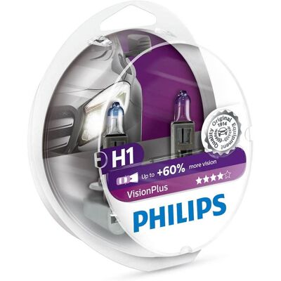 Philips H1 VisionPlus 2 ks Philips H1 VisionPlus 2 ks