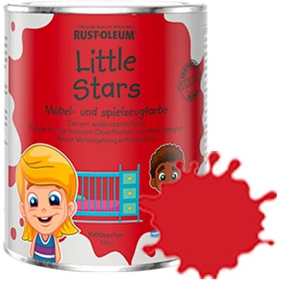 Rust-Oleum Certifikovaná barva na dětský nábytek a hračky, červená, RO.20018.DE.0.75 Rust-Oleum Certifikovaná barva na dětský nábytek a hračky, červená, RO.20018.DE.0.75