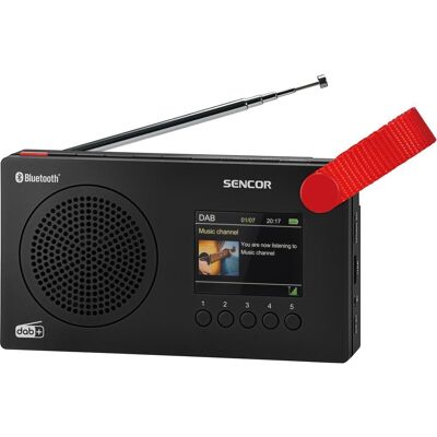 Sencor Rádio Digitální - DAB+ Bluetooth USB FM Sencor Rádio Digitální - DAB+ Bluetooth USB FM