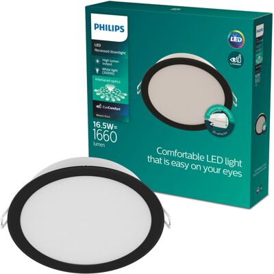 Philips MESON 150 16.5 W 30K BK recessed Philips MESON 150 16.5 W 30K BK recessed