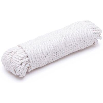 DuraHome Provaz bavlněný, 4 mm × 20 m DuraHome Provaz bavlněný, 4 mm × 20 m
