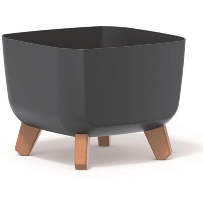 PROSPERPLAST - GRACIA SQUARE - Antracit - Planter PROSPERPLAST - GRACIA SQUARE - Antracit - Planter