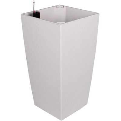 PLASTKON Delto Stone samozavlažovací 30 × 58 cm, bílý, 1 ks PLASTKON Delto Stone samozavlažovací 30 × 58 cm, bílý, 1 ks
