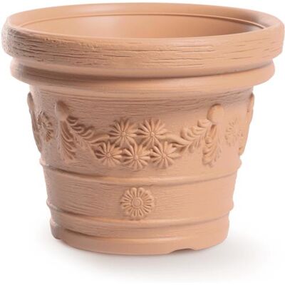 PROSPERPLAST Květináč DECORA DBDE45, cihlový, průměr 450 mm PROSPERPLAST Květináč DECORA DBDE45, cihlový, průměr 450 mm