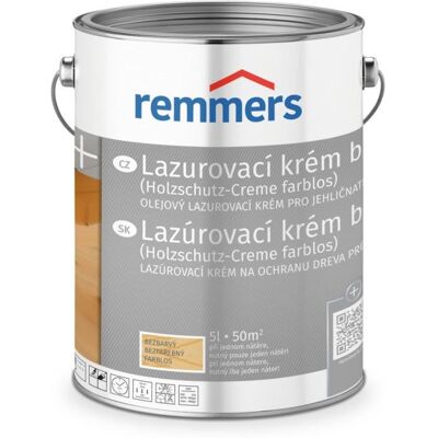 Remmers Bezbarvá Krém na Ochranu Dřeva 5L - Krém na ochranu dřeva Remmers Bezbarvá Krém na Ochranu Dřeva 5L - Krém na ochranu dřeva