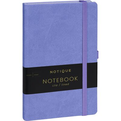 NOTIQUE Poznámkový blok Lila - Kniha, 13x21cm, Borůvka, Pevná vazba NOTIQUE Poznámkový blok Lila - Kniha, 13x21cm, Borůvka, Pevná vazba