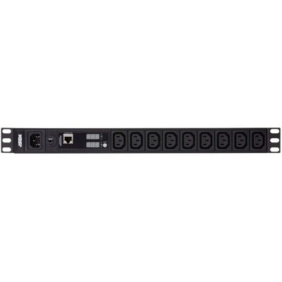Aten 19" napájecí panel, 9x C13, výstup měření, vstup C14, + kabel 3m (PE1109G) Aten 19" napájecí panel, 9x C13, výstup měření, vstup C14, + kabel 3m (PE1109G)