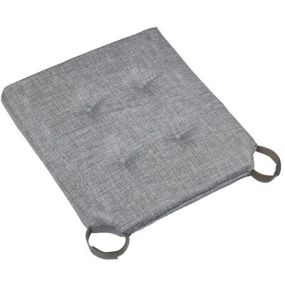 Bellatex sedák Ulla 620/041, hladký, 40 × 40 cm, světle šedý Bellatex sedák Ulla 620/041, hladký, 40 × 40 cm, světle šedý