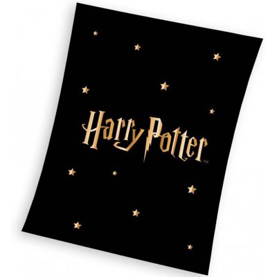 CARBOTEX Harry Potter Gold Stars 130×170 cm CARBOTEX Harry Potter Gold Stars 130×170 cm