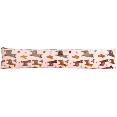 BELLATEX Lin těsnicí válec 15 × 85 cm 7595/177 lama růžová BELLATEX Lin těsnicí válec 15 × 85 cm 7595/177 lama růžová