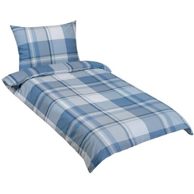 BELLATEX Povlečení bavlna 90 / 545 kostka modrá 140 × 200, 70 × 90 BELLATEX Povlečení bavlna 90 / 545 kostka modrá 140 × 200, 70 × 90