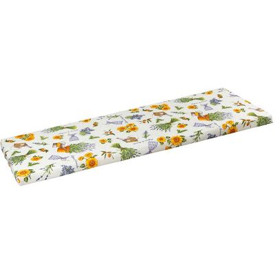 BELLATEX Sedák na lavici 34 / 561 hladký na zip 40 × 120 levandule s konvičkou BELLATEX Sedák na lavici 34 / 561 hladký na zip 40 × 120 levandule s konvičkou