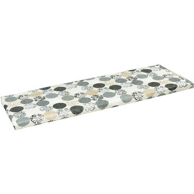 BELLATEX Sedák na lavici 34 / 605 hladký na zip 40 × 120 koule šedé BELLATEX Sedák na lavici 34 / 605 hladký na zip 40 × 120 koule šedé