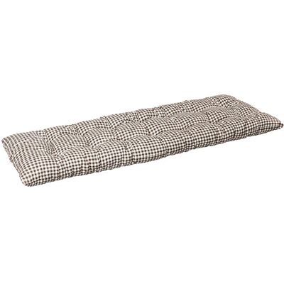 BELLATEX Sedák na lavici 41 / 608 prošívaný 40 × 150 kostička hnědá BELLATEX Sedák na lavici 41 / 608 prošívaný 40 × 150 kostička hnědá
