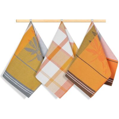 Bellatex Sada utěrek 3 ks 50 × 70 cm, 175 olivy Bellatex Sada utěrek 3 ks 50 × 70 cm, 175 olivy