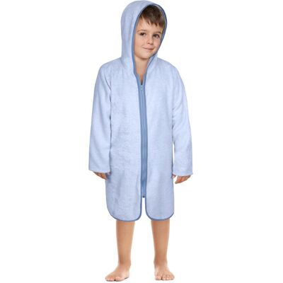 BELLATEX Dětský FROTÉ ŽUPAN na zip vel. 5-8 let 8753/025 modrý BELLATEX Dětský FROTÉ ŽUPAN na zip vel. 5-8 let 8753/025 modrý
