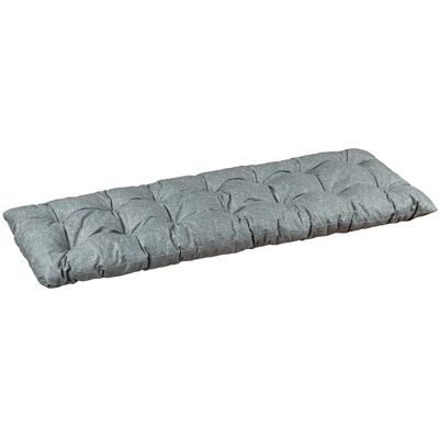 Bellatex Sedák na lavici 41/043 prošívaný 40 × 150 cm Uni, šedý-bílý Bellatex Sedák na lavici 41/043 prošívaný 40 × 150 cm Uni, šedý-bílý