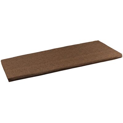 Bellatex Sedák na lavici 34/018 hladký na zip 40 × 150 cm Uni, hnědý Bellatex Sedák na lavici 34/018 hladký na zip 40 × 150 cm Uni, hnědý