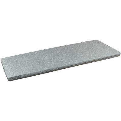 Bellatex Sedák na lavici 34/043 hladký na zip 40 × 150 cm Uni, šedý-bílý Bellatex Sedák na lavici 34/043 hladký na zip 40 × 150 cm Uni, šedý-bílý
