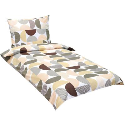 Bellatex bavlna 90/381 hnědý půlkruh, 140 × 220, 70 × 90 Bellatex bavlna 90/381 hnědý půlkruh, 140 × 220, 70 × 90
