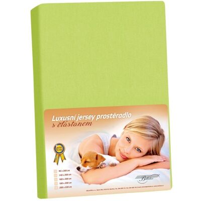 BELLATEX KL4 Jersey s elastanem 180 × 200 cm 338 jarní zeleň BELLATEX KL4 Jersey s elastanem 180 × 200 cm 338 jarní zeleň